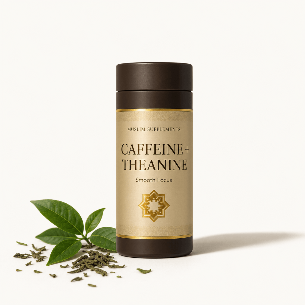 Caffeine + L-Theanine — halal supplement by Muslim Supplements
