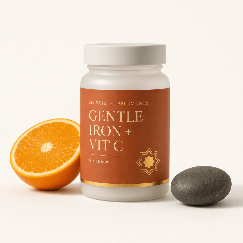 Gentle Iron + Vitamin C — halal supplement by Muslim Supplements