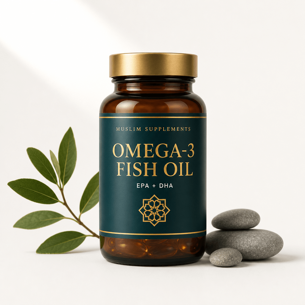 Omega-3 Fish Oil — halal supplement by Muslim Supplements