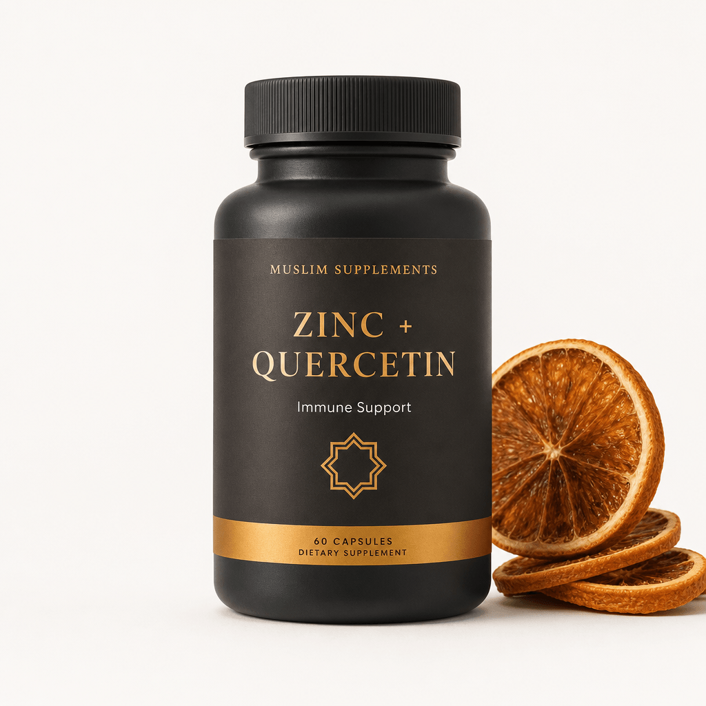 Zinc + Quercetin — halal supplement by Muslim Supplements